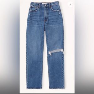 Abercrombie 90’s high rise straight